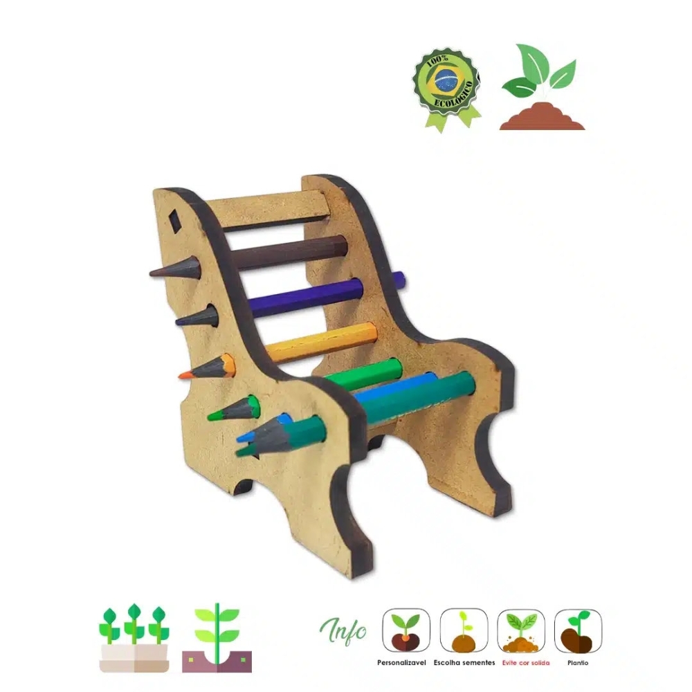 Banco de Lápis 042-Banco de Lápis 042