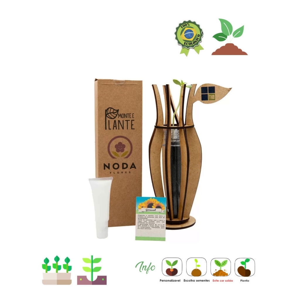 Monte e Plante – Vaso com Tubete-514235