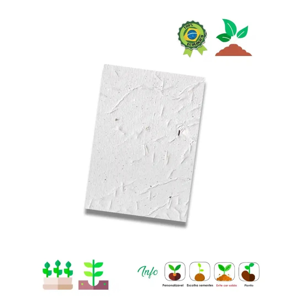 Papel Semente A4 Sem impressão 480-480
